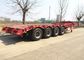 Lowboy 3 Assen 50 Ton 4 de Tractoraanhangwagen van de Assen Lage Lader
