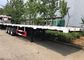 Flatbed 20ft de Verschepende Container Semi Aanhangwagen van 40 Voet