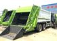 De Vrachtwagen van de het Afvalpers van het afvalhuisvuil RHD/LHD