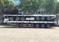Q235B Douane 12m van de staalstraal Verschepende Containeraanhangwagen