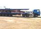 Q345B staal 60 Ton Semi 20ft Verschepende Containeraanhangwagen