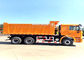 De Vrachtwagen van de mijnbouw380hp 6X4 CNG SHACMAN F3000 Stortplaats